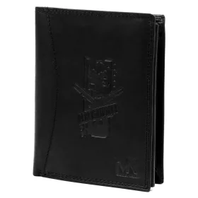    Pánska kožená peňaženka Money Kepper CDD 5601 REBEL VINTAGE čierna 10 x 13 x 2,5 cm