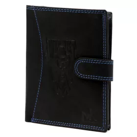    Pánska kožená peňaženka Money Kepper CDD 5601B WILD WEST čierna 10,5 x 13 x 2,5 cm