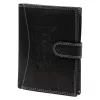  Pánska kožená peňaženka Money Kepper CDD 5601B WILD WEST čierna 10,5 x 13 x 2,5 cm
