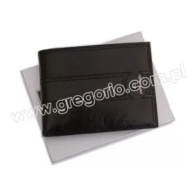    Pánska peňaženka Pierre Cardin K01F01 P029 z čiernej hovädzej kože 12,5 x 10 x 2,5 cm