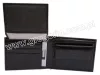  Pánska peňaženka Pierre Cardin K01F01 P029 z čiernej hovädzej kože 12,5 x 10 x 2,5 cm