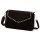  Dámska hnedá crossbody kabelka Luka 26-057 z semišovej kože 25 x 16 x 8 cm
