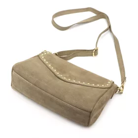    Dámska crossbody kabelka Luka 26-057 zo semišovej kože 25 x 16 x 8 cm