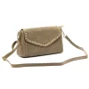  Dámska crossbody kabelka Luka 26-057 zo semišovej kože 25 x 16 x 8 cm
