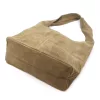  Dámska kožená kabelka cez rameno Camilla PREMIUM 10.006 v béžovej farbe, 35 x 32 x 15 cm
