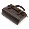  Dámska kožená kabelka Luka 26-056 hnedá, crossbody 26 x 19 x 11 cm
