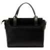  Dámska kožená kabelka Luka 26-056 čierna, crossbody 26 x 19 x 11 cm