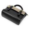  Dámska kožená kabelka Luka 26-056 v béžovej farbe, crossbody, 26 x 19 x 11 cm