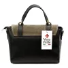  Dámska kožená kabelka Luka 26-056 v béžovej farbe, crossbody, 26 x 19 x 11 cm