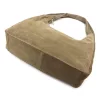  Dámska kožená taška cez rameno Luka 26-050 v béžovej farbe, 44 x 23 x 13 cm