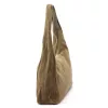  Dámska kožená taška cez rameno Luka 26-050 v béžovej farbe, 44 x 23 x 13 cm