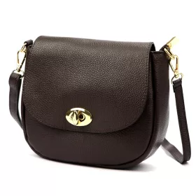    Luka 26-040 DOLLARO hnedá dámska kožená crossbody kabelka 23 x 20 x 10 cm