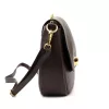  Luka 26-040 DOLLARO hnedá dámska kožená crossbody kabelka 23 x 20 x 10 cm