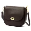  Luka 26-040 DOLLARO hnedá dámska kožená crossbody kabelka 23 x 20 x 10 cm