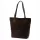  Dámska kožená kabelka cez rameno Luka 26-048 hnedá, shopper 40 x 37 x 15 cm