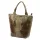  Dámska kabelka cez rameno Luka 26-026 CROCO taupe z kože s krokodílím vzorom, shopper 40 x 36 x 19 cm