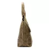  Dámska kabelka cez rameno Luka 26-026 CROCO taupe z kože s krokodílím vzorom, shopper 40 x 36 x 19 cm