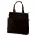  Dámska semišová kožená kabelka Luka 26-066 tmavohnedá, crossbody 36 x 32 x 10 cm