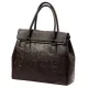  Luka 20-054 DOLLARO hnedá dámska kožená kabelka cez rameno 39 x 31 x 14 cm