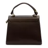  Luka 19-17 MN DOLLARO hnedá dámska kožená kabelka, crossbody 23 x 19 x 12,5 cm