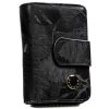  Dámska kožená peňaženka Peterson PTN PS115-MLF s RFID čipom, čierna, 14,5 x 9,5 x 3 cm