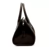  Dámska kožená kabelka Luka 26-070 čokoládovohnedá, crossbody 21 x 18 x 16 cm