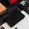  Pánska kožená peňaženka Peterson PTN 340.01 čierna 10 x 13 cm