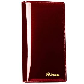    Dámska kožená peňaženka Peterson PTN BC-421431 červená 19 x 10 x 2,5 cm