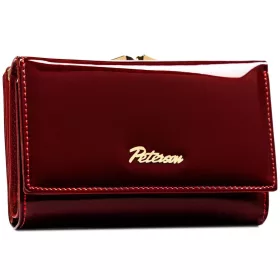    Dámska kožená peňaženka Peterson PTN BC-42108 červená 14 x 9 x 3,5 cm