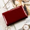 Dámska kožená peňaženka Peterson PTN BC-42108 červená 14 x 9 x 3,5 cm