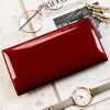  Dámska kožená peňaženka Peterson PTN BC-42106 červená 19 x 10 x 3,5 cm, RFID