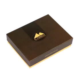    Pánska peňaženka EL FORREST 942-67 z čiernej hovädzej kože 9,5 x 7,5 x 2,5 cm