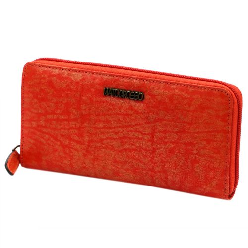  Dámska peňaženka Mato Grosso 0833-50 s RFID červenou hovädzou kožou 19,5 x 9,5 x 2,5 cm