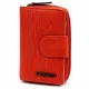 Dámska peňaženka z hovädzej kože Mato Grosso 0821-50 s RFID červenou farbou, 9 x 13 x 3,5 cm
