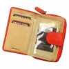 Dámska peňaženka z hovädzej kože Mato Grosso 0821-50 s RFID červenou farbou, 9 x 13 x 3,5 cm