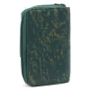  Dámska peňaženka z hovädzej kože Mato Grosso 0821-30 s RFID modrou farbou, 9 x 13 x 3,5 cm