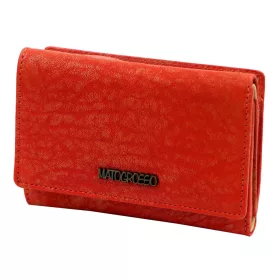    Dámska peňaženka z hovädzej kože Mato Grosso 0798-50 s RFID červenou farbou 14 x 10 x 3,5 cm