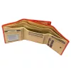  Dámska peňaženka z hovädzej kože Mato Grosso 0798-50 s RFID červenou farbou 14 x 10 x 3,5 cm