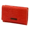 Dámska peňaženka z hovädzej kože Mato Grosso 0798-50 s RFID červenou farbou 14 x 10 x 3,5 cm