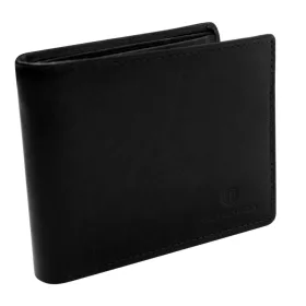  Pánska kožená peňaženka Peterson PTN N992-BUF čierna