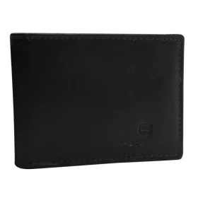  Pánska kožená peňaženka Peterson PTN RM-22-BUF čierna