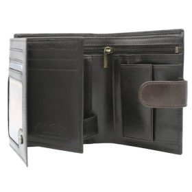    Pánska kožená peňaženka Peterson PTN 22308L-VT hnedej farby