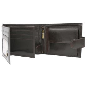    Pánska kožená peňaženka Peterson PTN 22306L-VT hnedej farby