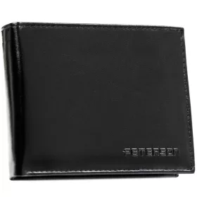    Pánska kožená peňaženka Peterson PTN N992-NGV čierna 12,5 x 10 x 2 cm