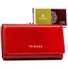  Dámska kožená peňaženka Peterson PTN 55020-SGN červená, RFID 14,5 x 9 x 4 cm