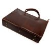  Dámska aktovka Florence 1028 z hnedej hovädzej kože 40 x 30 x 10 cm