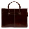  Dámska aktovka Florence 1028 z hnedej hovädzej kože 40 x 30 x 10 cm