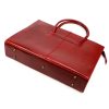  Dámska aktovka Florence 1028 z hovädzej kože, červená, 40 x 30 x 10 cm