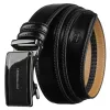 Peterson PTN A018-AS BLACK férfi bőr öv