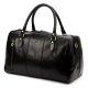  Cestovná taška Gregorio 133 z čiernej kože, 45 x 28 x 24 cm